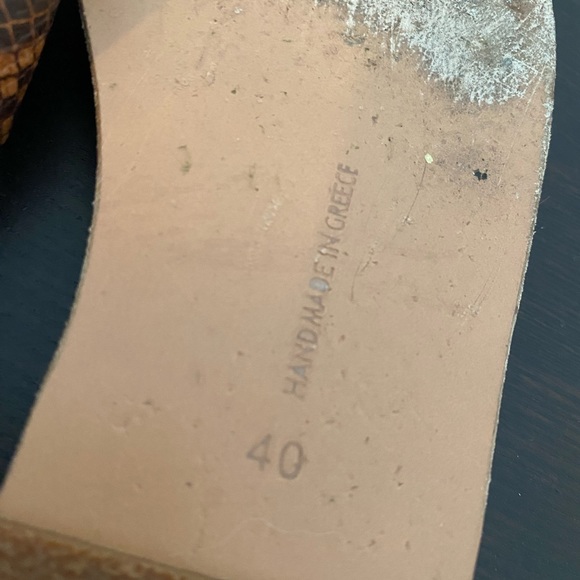 Ancient Greek sandals size 40 - Picture 4 of 4